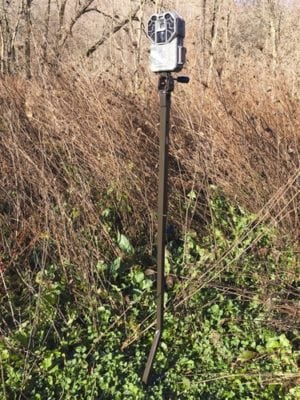 t post trail camera mount