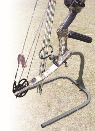 GSM HME-AGS HME Archers Ground Stake Archery Hunting Range Field Gear Bow Hanger 