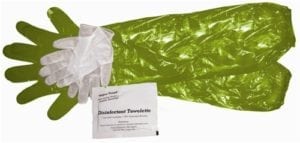 HME Games Cleaning Gloves With Towelette - HME-GCG