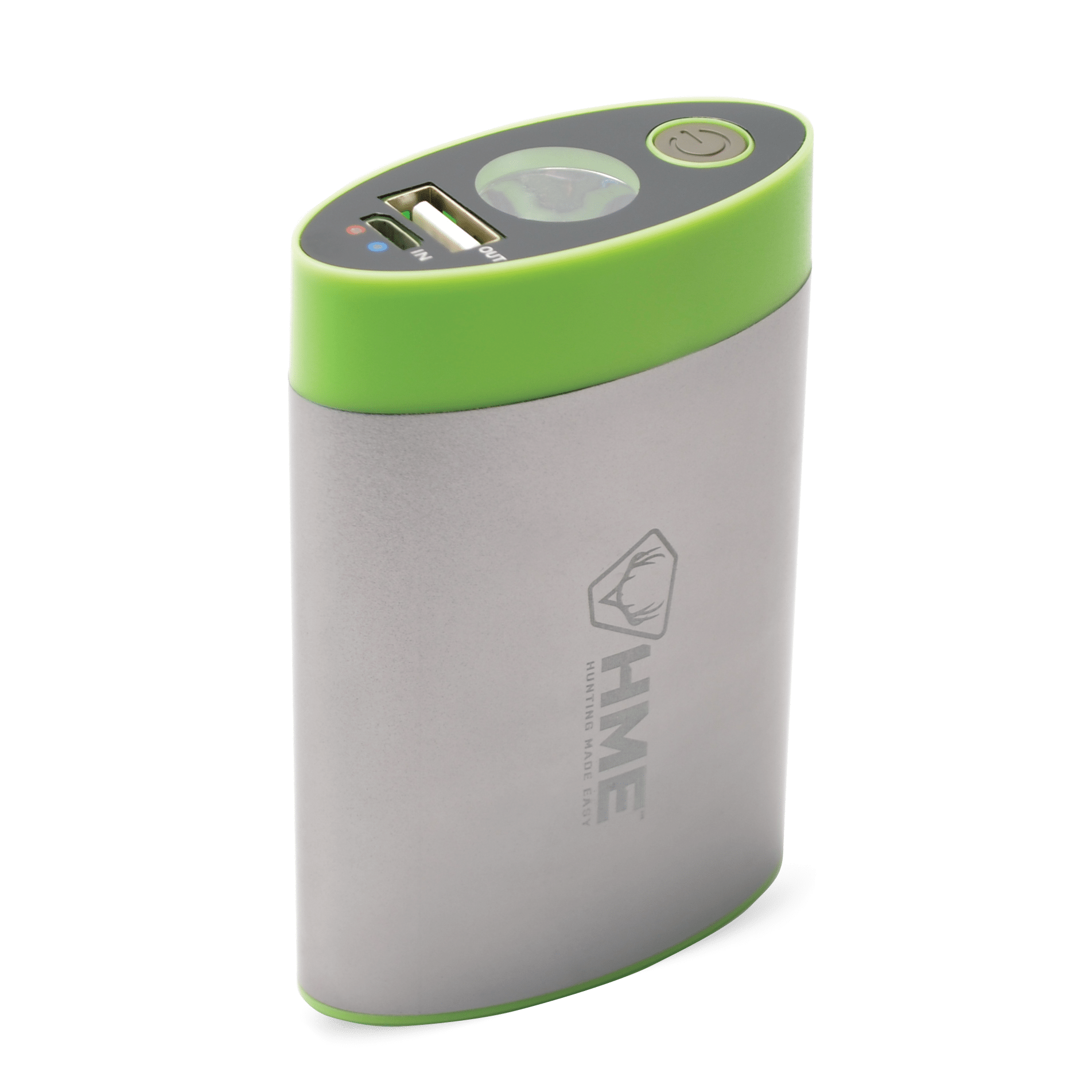 HME Rechargeable Hand Warmer with Flashlight & Charger
